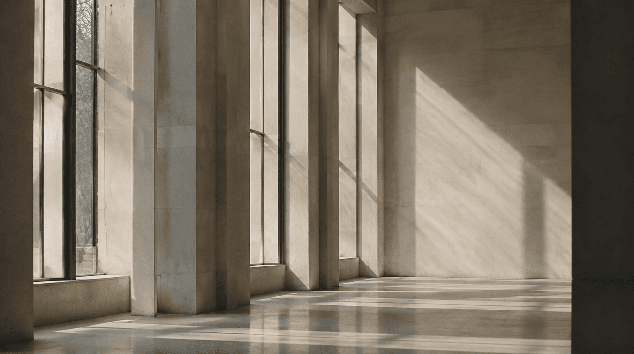 AI-generated architectural photograph